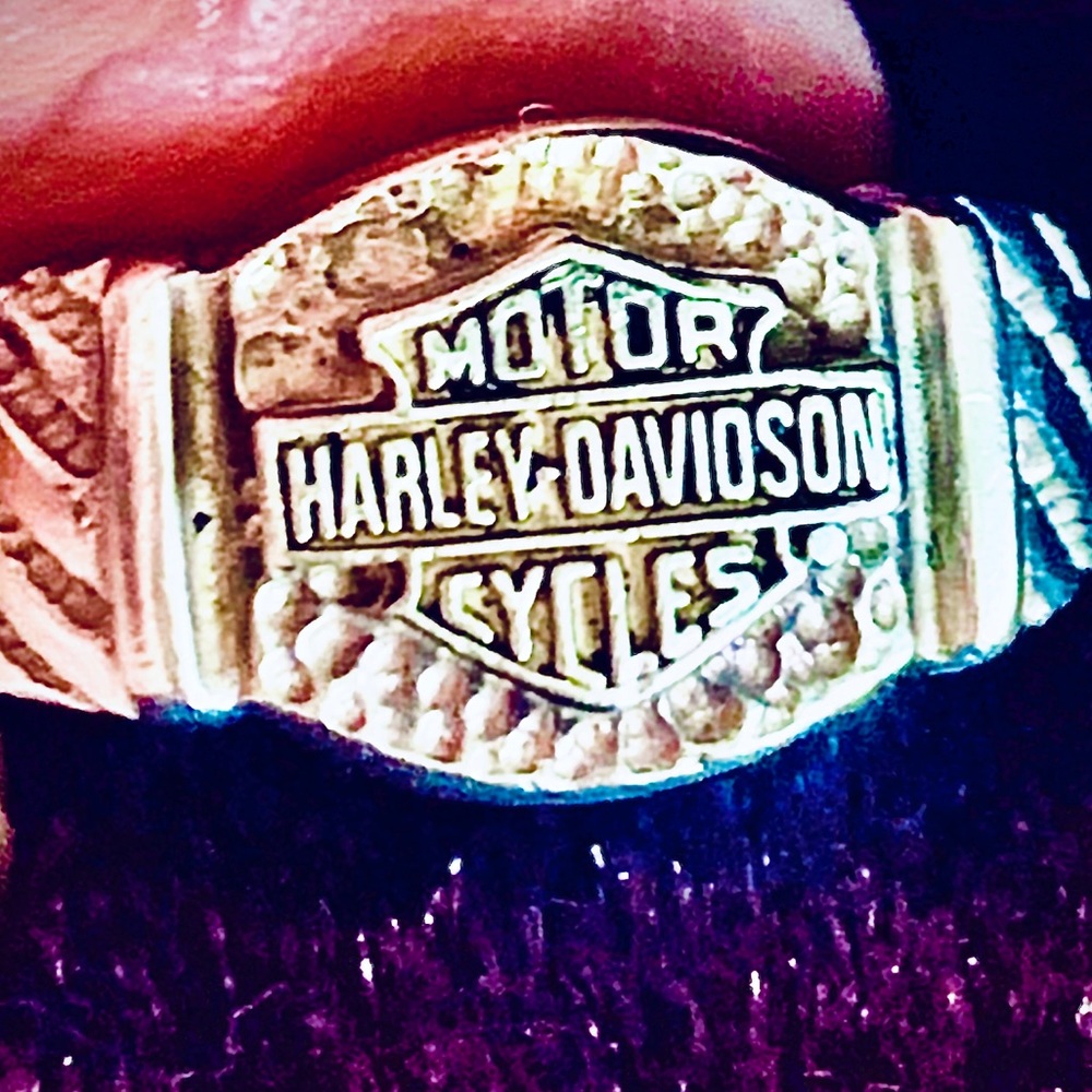 Harley Davidson Sterling Silver Ring